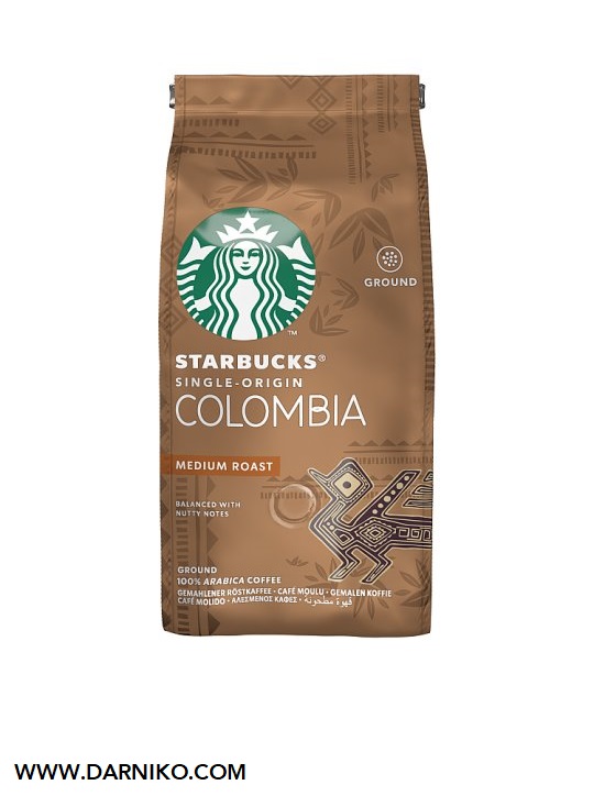 پودر قهوه استارباکس کلمبیا سینگل اورجین StarBucks Colombia پودر قهوه استارباکس کلمبیا سینگل اورجین StarBucks Colombia