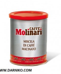 پودر قهوه مولیناری 250 گرمی قوطی فلزی MOLINARI COFFEE