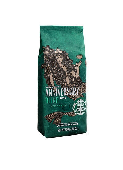 دانه قهوه استارباکس آنیورساری بلند (ترکیب سالگرد) STARBUCKS 2019 ANNIVERSARY BLEND 250g دانه قهوه استارباکس آنیورساری بلند (ترکیب سالگرد) STARBUCKS 2019 ANNIVERSARY BLEND 250g