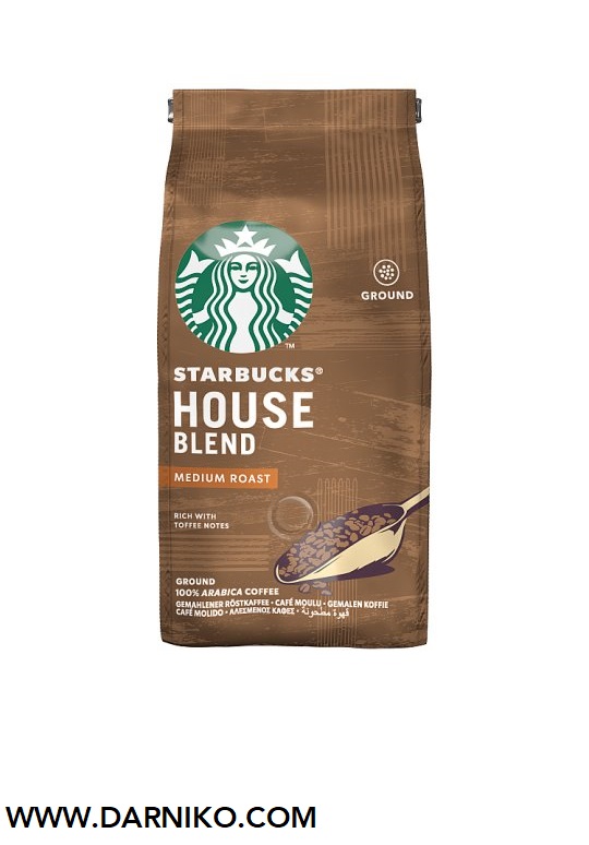پودر قهوه استارباکس هوس بلند StarBucks HOUSE BLEND پودر قهوه استارباکس هوس بلند StarBucks HOUSE BLEND