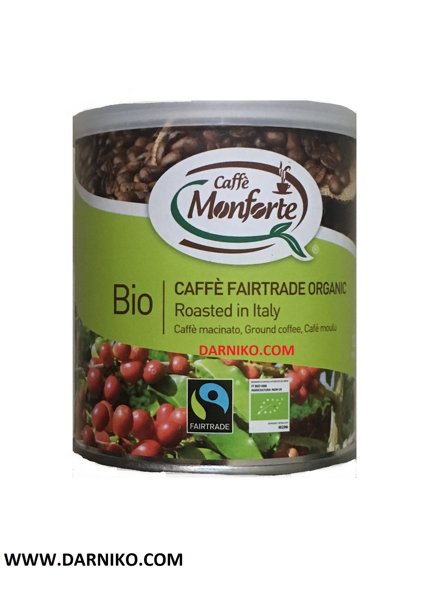 ققهوه بایو اورگانیک مونفورته پودری 125 گرمی قهوه بایو اورگانیک مونفورته پودری 125 گرمی