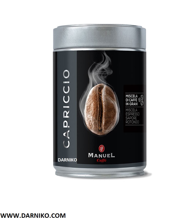 دانه قهوه کاپریچیو مانوئل کافه Manuel Caffe Capriccio دانه قهوه کاپریچیو مانوئل کافه Manuel Caffe Capriccio