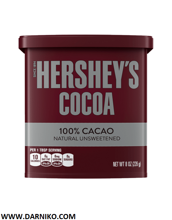 پودر کاکائو خالص هرشیز HERSHEY'S Cocoa 100% پودر کاکائو خالص هرشیز HERSHEY'S 100% Cocoa