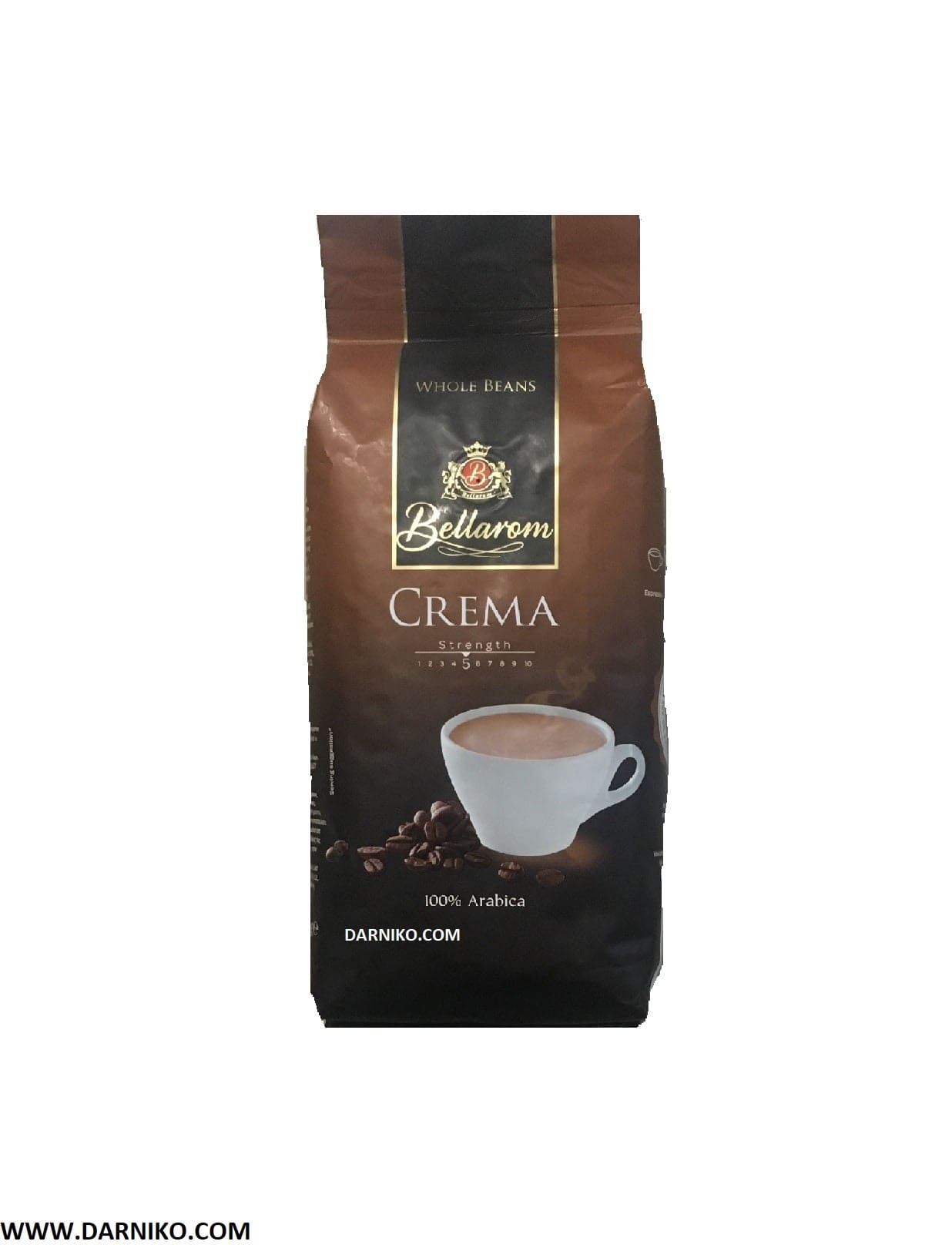دانه قهوه بلاروم کرما دانه قهوه بلاروم کرما 500 گرمی Bellarom CREMA