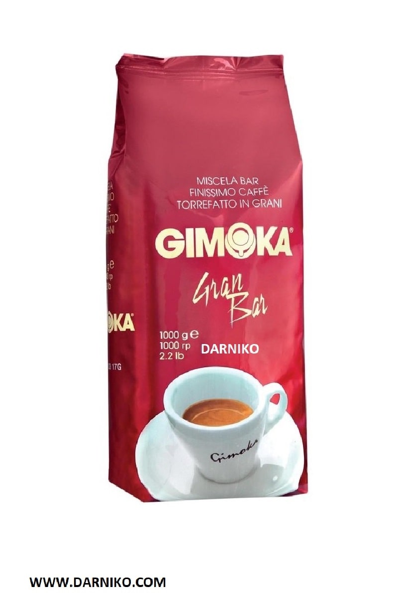دانه قهوه جیموکا گران بار GIMOKA Gran Bar 1KG دانه قهوه جیموکا گران بار 1 کیلو گرمی GIMOKA Gran Bar