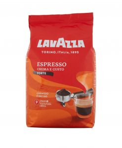 دان قهوه لاوازا کرما گوستو فورته اسپرسو Lavazza Crema e Gusto Forte Espresso