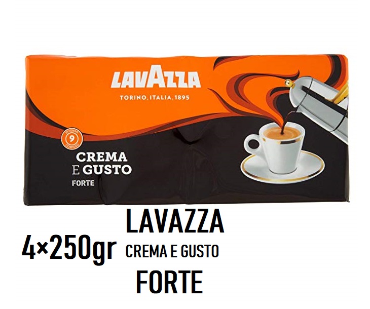 پودر قهوه لاواتزا فورته کرما گوستو Lavazza Crema e Gusto Forte پودر قهوه لاواتزا فورته کرما گوستو Lavazza Crema e Gusto Forte