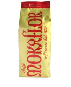 دانه قهوه اورو موکافلور 80% عربیکا MOKAFLOR Oro طلایی