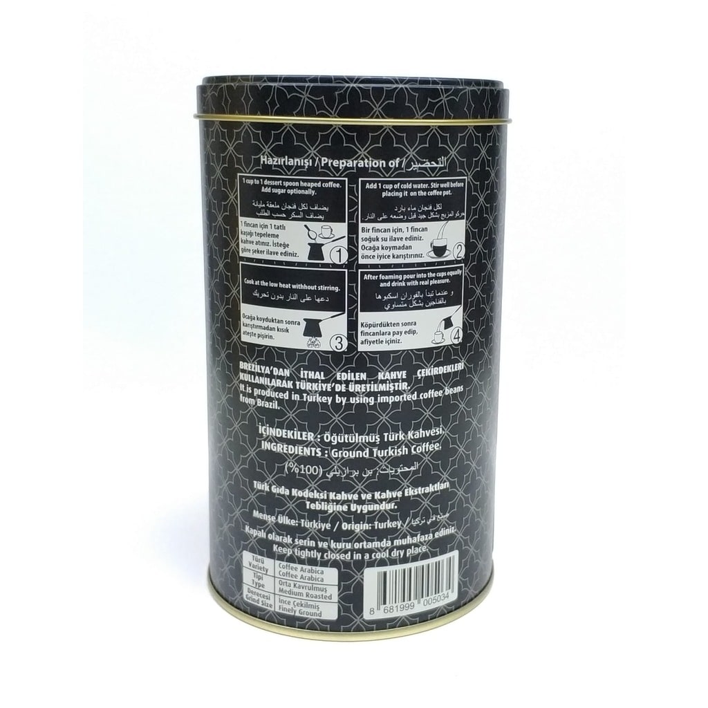 پودر قهوه ترک ابراهیم بی iBRAHiM BEY TURKISH COFFEE 250 پودر قهوه ترک ابراهیم بی iBRAHiM BEY TURKISH COFFEE 250