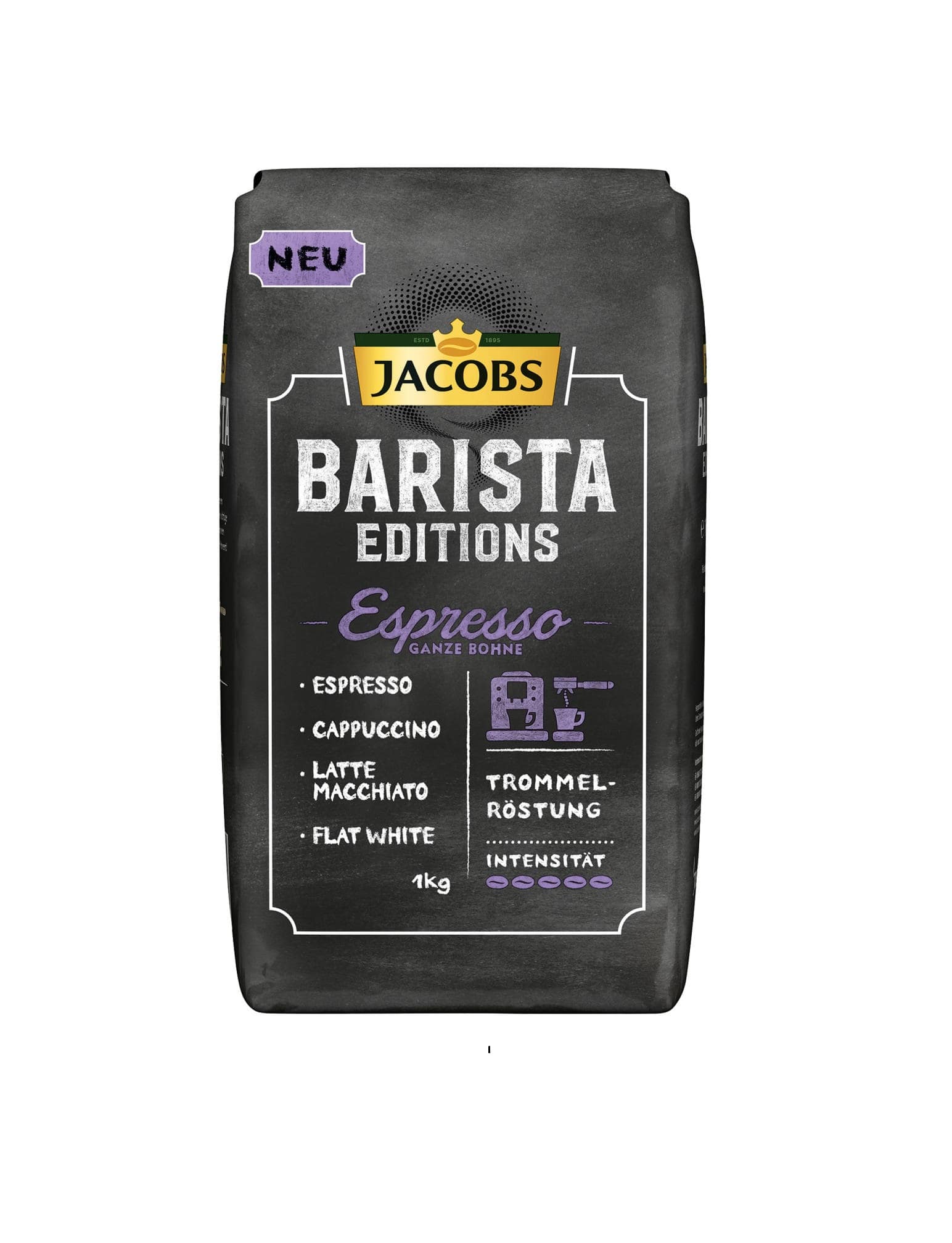 دانه قهوه اسپرسو باریستا ادیشن جاکبز JACOBS BARISTA EDITIONS ESPRESSO coffee دانه قهوه اسپرسو باریستا ادیشن جاکبز JACOBS BARISTA EDITIONS ESPRESSO coffee