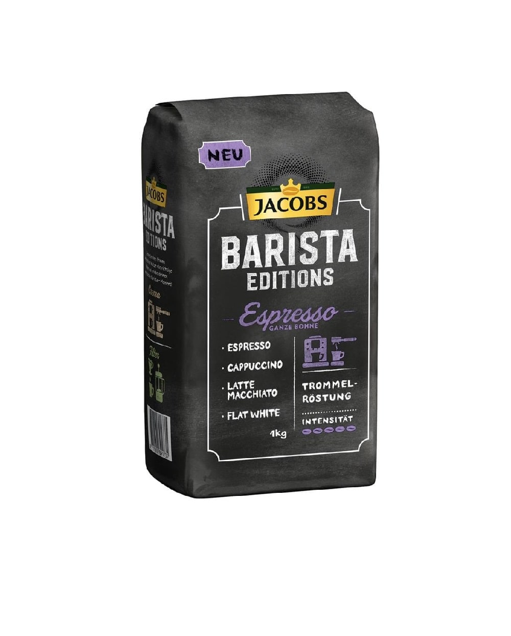 دانه قهوه اسپرسو باریستا ادیشن جاکبز JACOBS BARISTA EDITIONS ESPRESSO دانه قهوه اسپرسو باریستا ادیشن جاکبز JACOBS BARISTA EDITIONS ESPRESSO