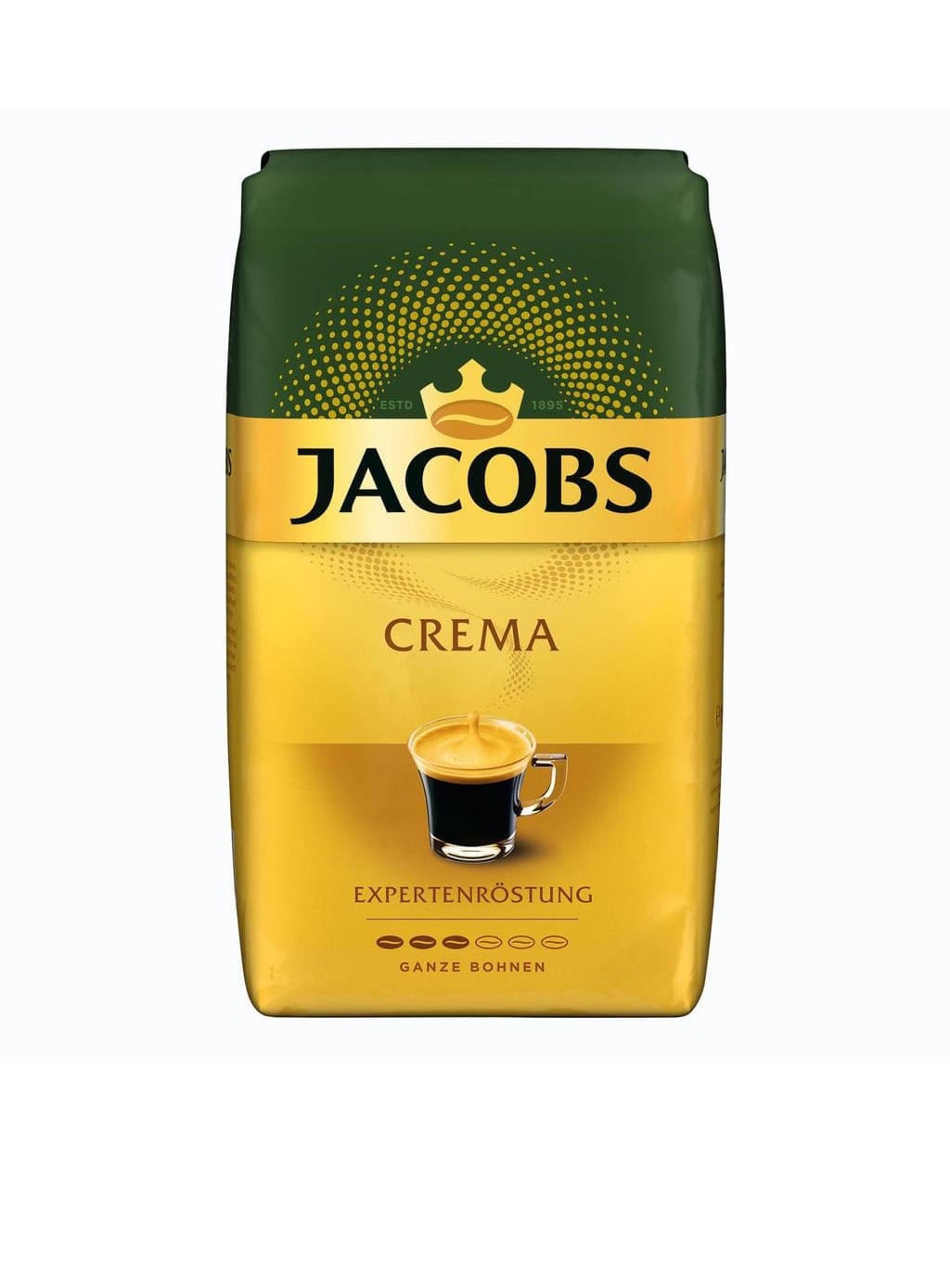 دانه قهوه کرما استاد روست جاکوبز JACOBS CREMA EXPERTENRÖSTUNG 1kg