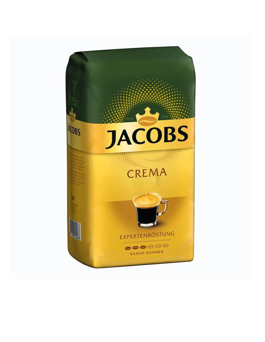 دانه قهوه کرما استاد روست جاکوبز JACOBS CREMA EXPERTENRÖSTUNG coffee دانه قهوه کرما استاد روست جاکوبز JACOBS CREMA EXPERTENRÖSTUNG coffee