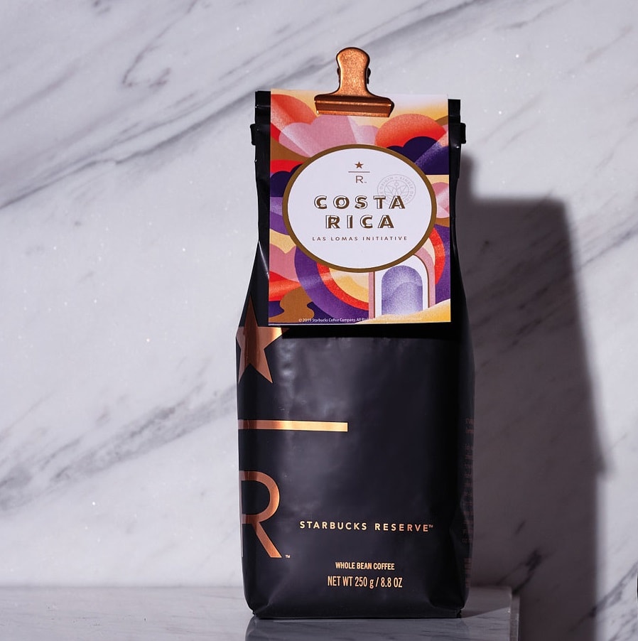 دانه قهوه کاستاریکا لاس لاموس استارباکس رزرو Starbucks Reserve™ Costa Rica Las Lomas