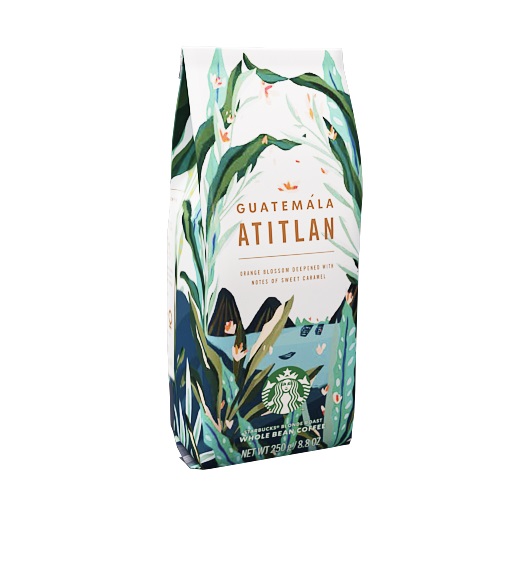 دانه قهوه گواتمالا آتیتلان استارباکس 250 گرمی StarBucks Guatemala Atitlán 100% arabica سینگل ارجین دانه قهوه گواتمالا آتیتلان استارباکس 250 گرمی StarBucks Guatemala Atitlán 100% arabica سینگل ارجین